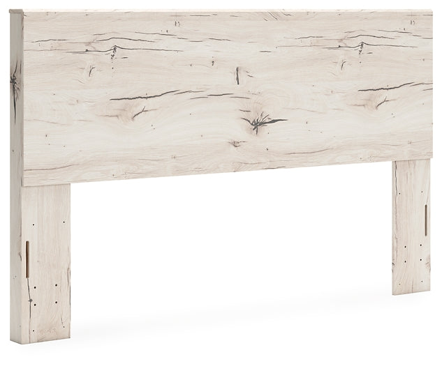 King Panel Headboard with Mirrored Dresser, Chest and Nightstand