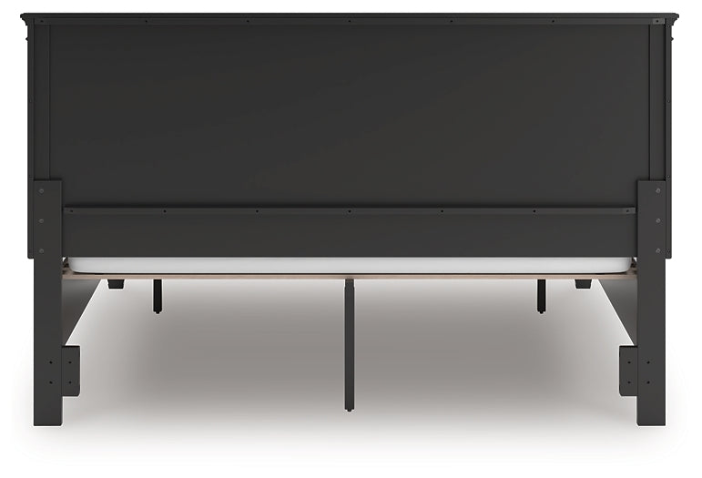 Lanolee California King Panel Storage Bed
